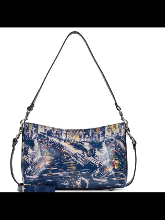 Patricia Nash betta medium leather crossbody 100% leather - Picture 1 of 6